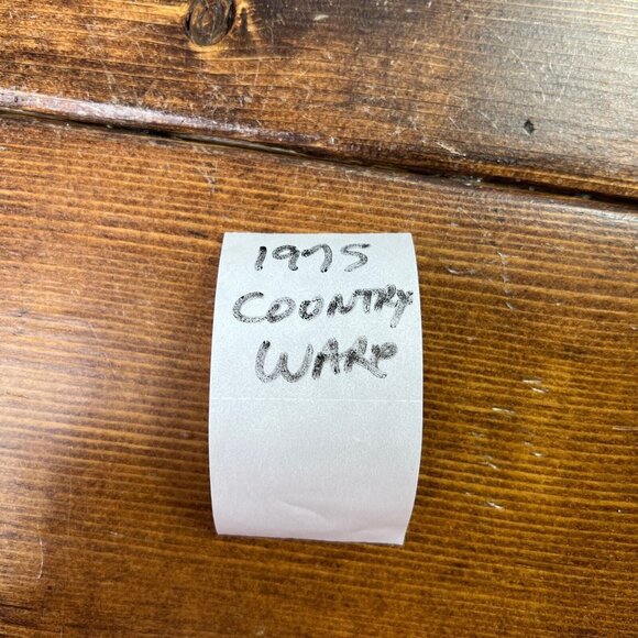 1975 Wilton Country Ware Pewter Square Taper Candle Holder - Picture 10 of 11